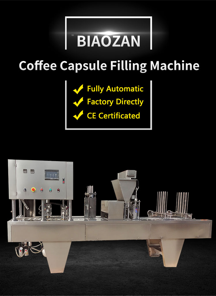Coffee Capsule Filling Sealing Machine