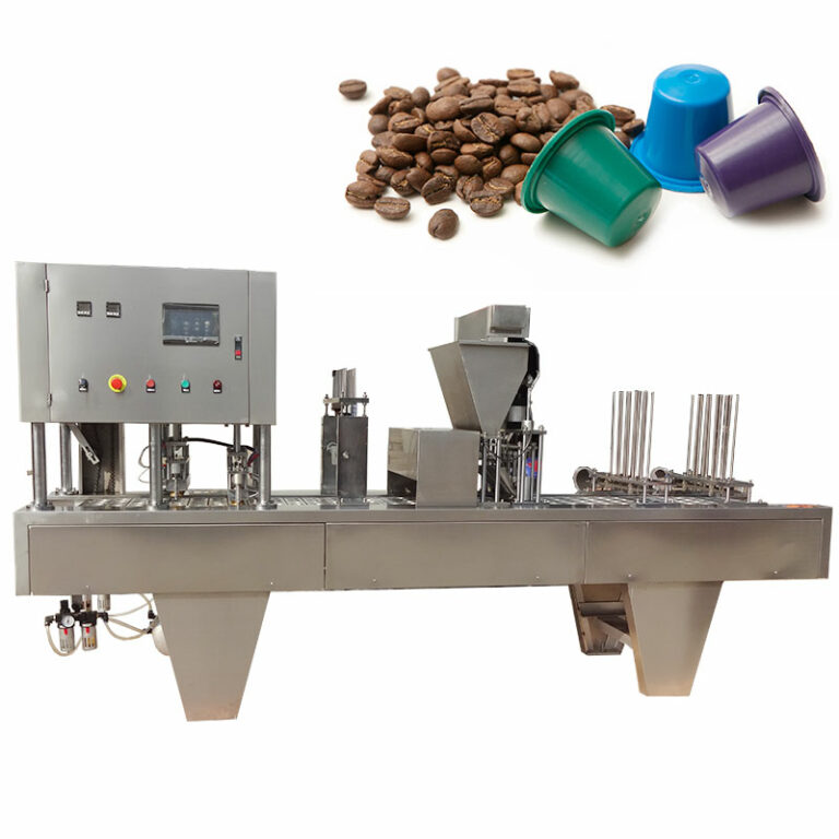 Coffee Capsule Filling Sealing Machine 3000 to 8000 Cups/Hour