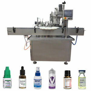 rotary bottle filing machine