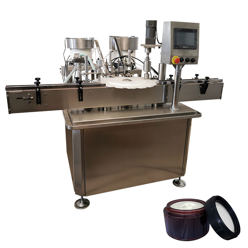 jar filling capping machine