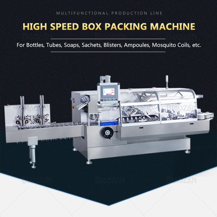 high speed cartoning machine