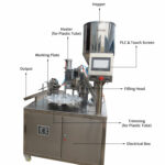 Semi Automatic Tube Filling Machine