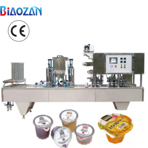 Jelly Cup Filling & Sealing Machine