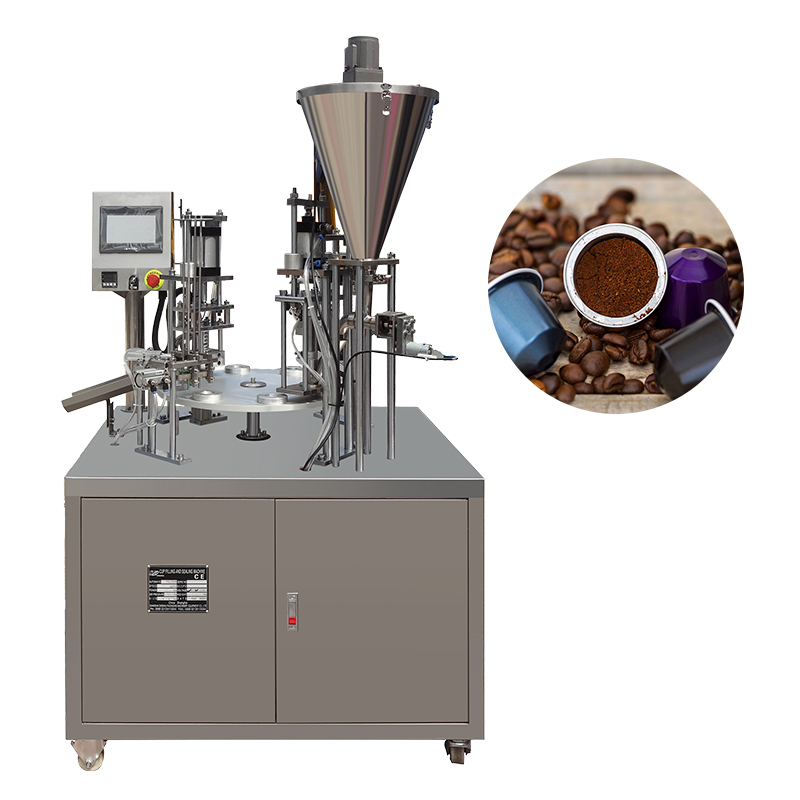 BIAOZAN Rotary Coffee Capsule Filling & Sealing Machine
