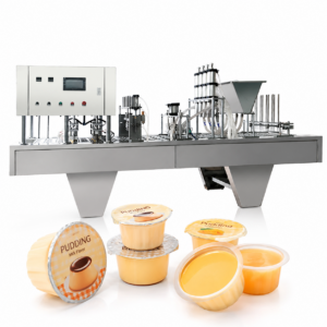 Pudding Cup Filling Sealing Machine